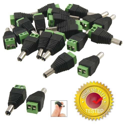 Jack DC Power Male untuk kabel CCTV