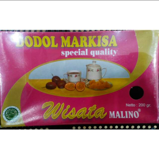 

Dodol markisa kecil