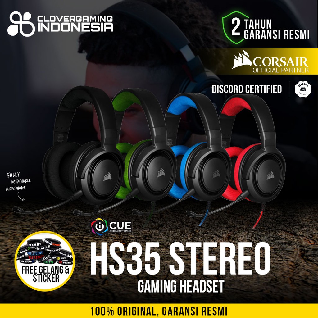 Corsair HS35 Stereo Gaming Headset HS-35 HS 35