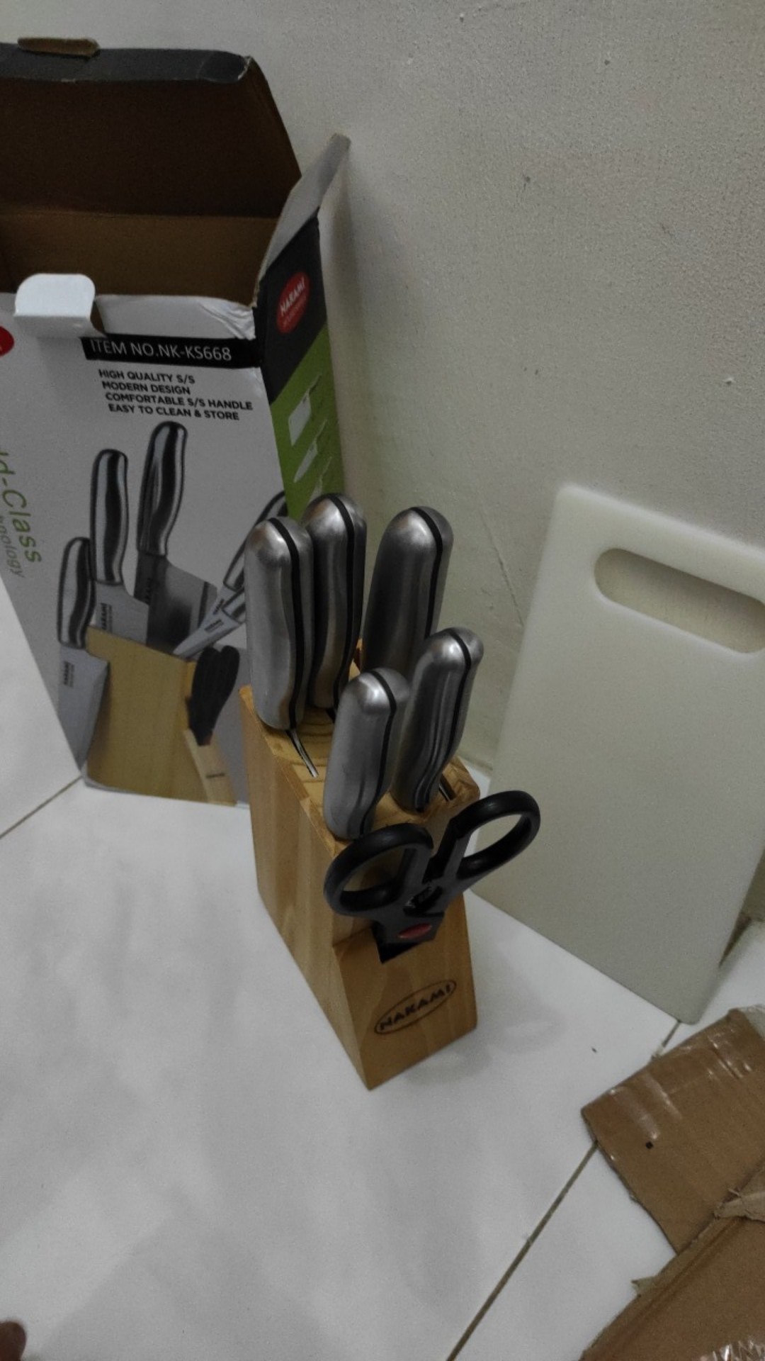 Nakami Ks668 Pisau Set Stainles