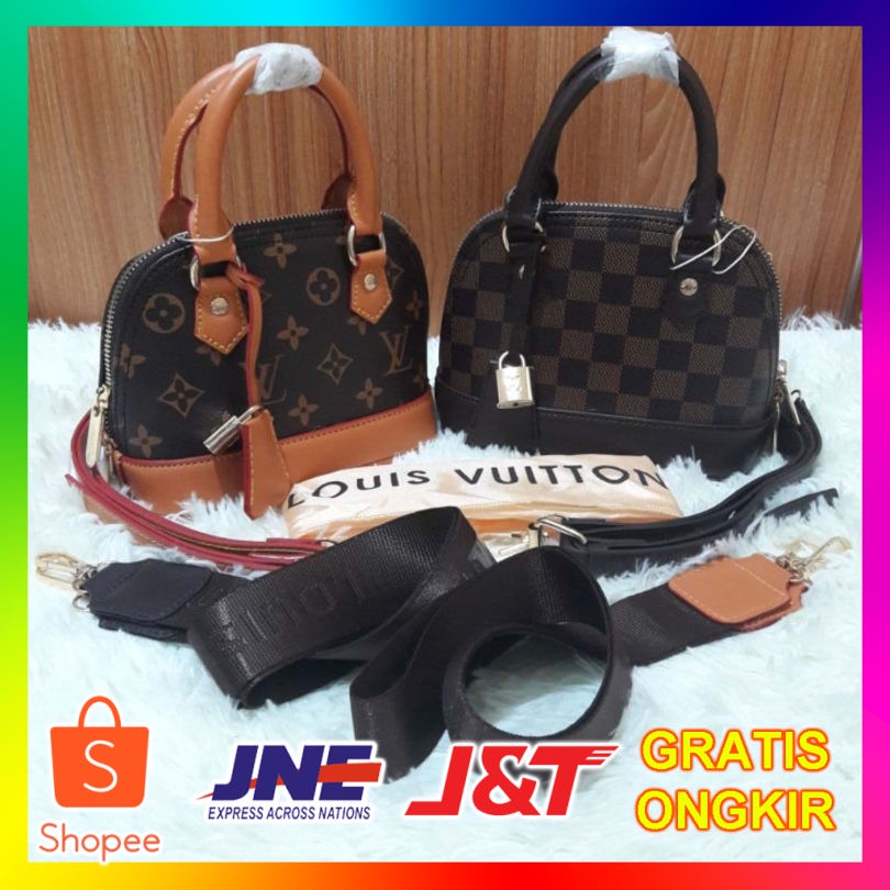 tas wanita lv alma mini/tas wanita branded import/tas selempang wanita