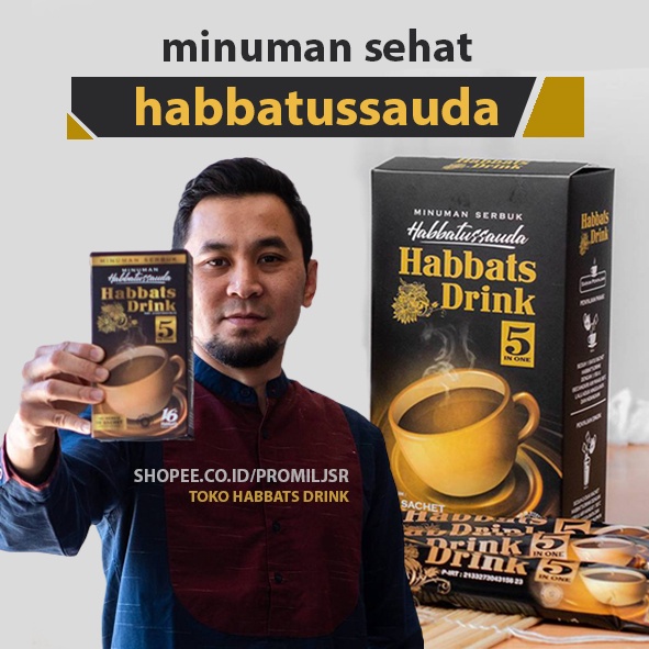 Habbatussauda Habbats Drink 5 in 1 Habatusauda Original Asli