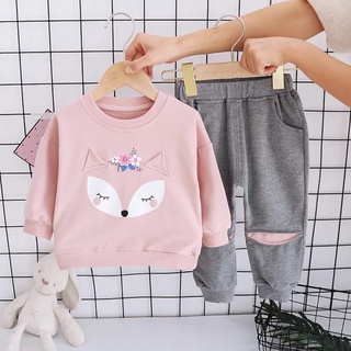 SETELAN ANAK SWEATER KEKINIIAN 1-5 TAHUN