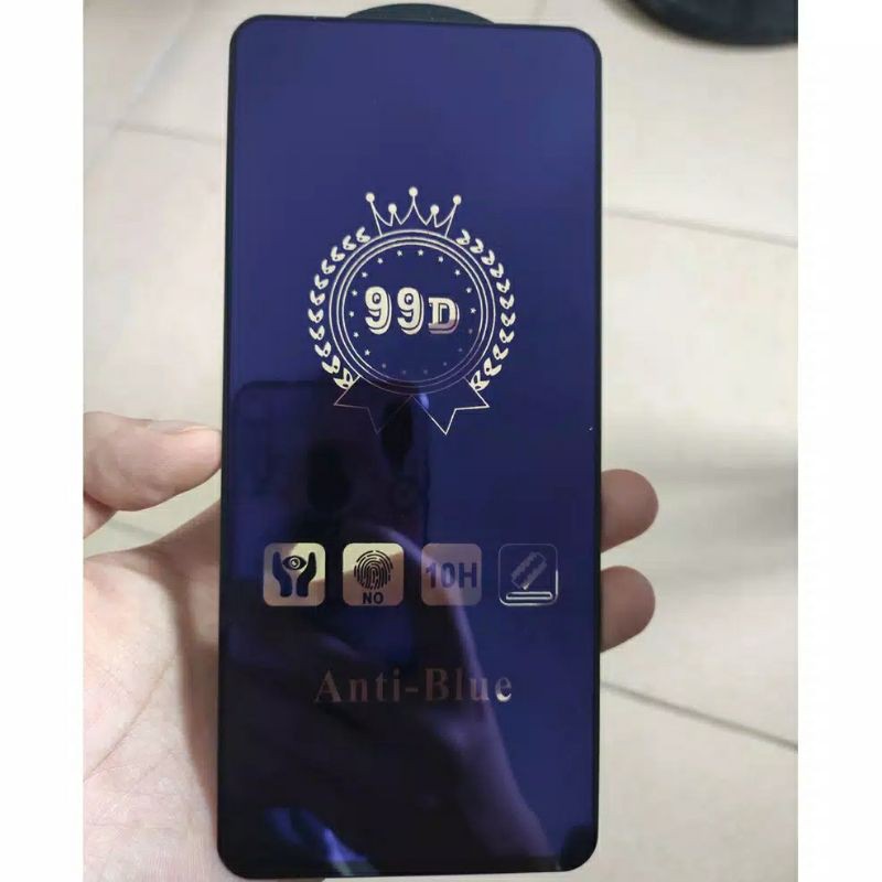 Tempered Glass Blue Light INFINIX HOT 11 PLAY 10 PLAY 11 11s 10S 10 9 PLAY  8 NOTE 8 7 Full Anti Blue/Radiasi