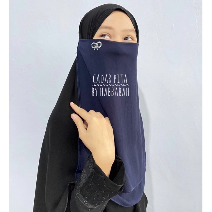 Cadar Tutup Pita Niqab Cadar Bandana Termurah By Habbabah