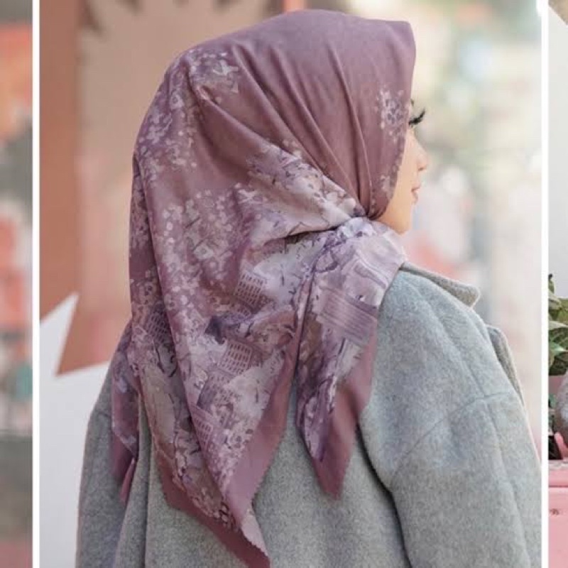 Buttonscarves New York Big Apple Voal Preloved