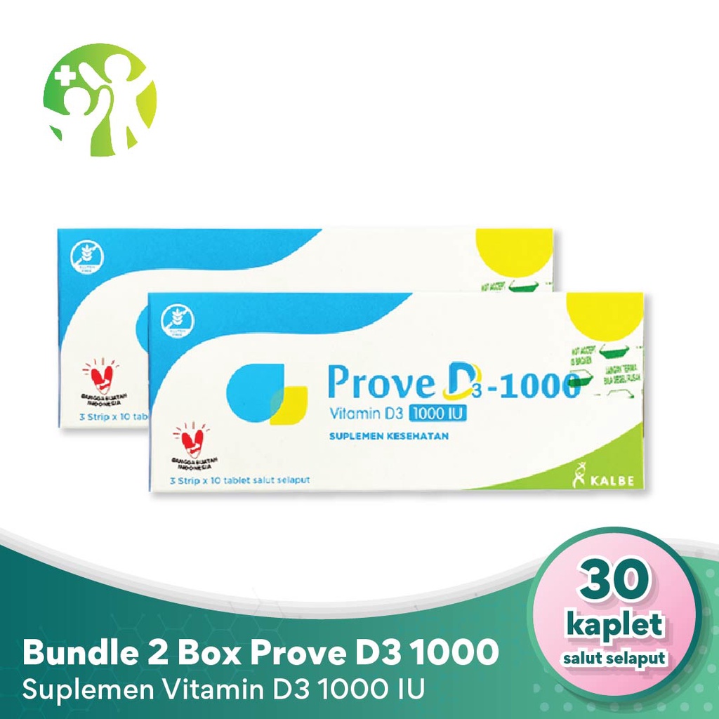 Bundle 2 Prove D3 1000 - Vitamin D3 1000