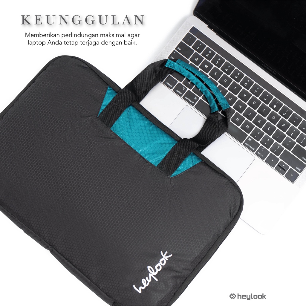 Tas Laptop 13 inch Soft Case Sarung Cover Jinjing Sleeve Macbook Air Max Pro Acer Asus ROG Lenovo Dell Premium H2