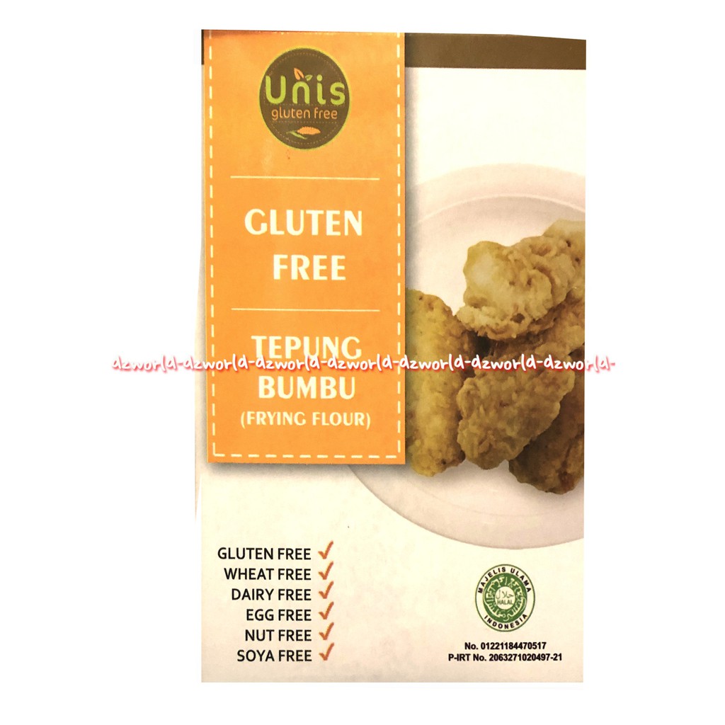 Unis Gluten Free 500gr Tepung Bumbu Frying Flour Premiks Tepung Instan Gorengan Aneka Goreng