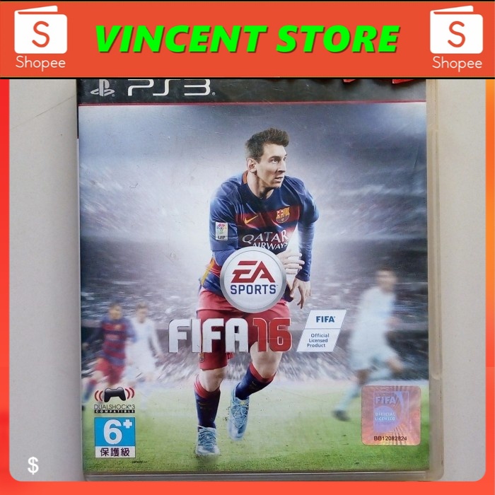 bd PS3 kaset game FIFA 16 FIFA 2016