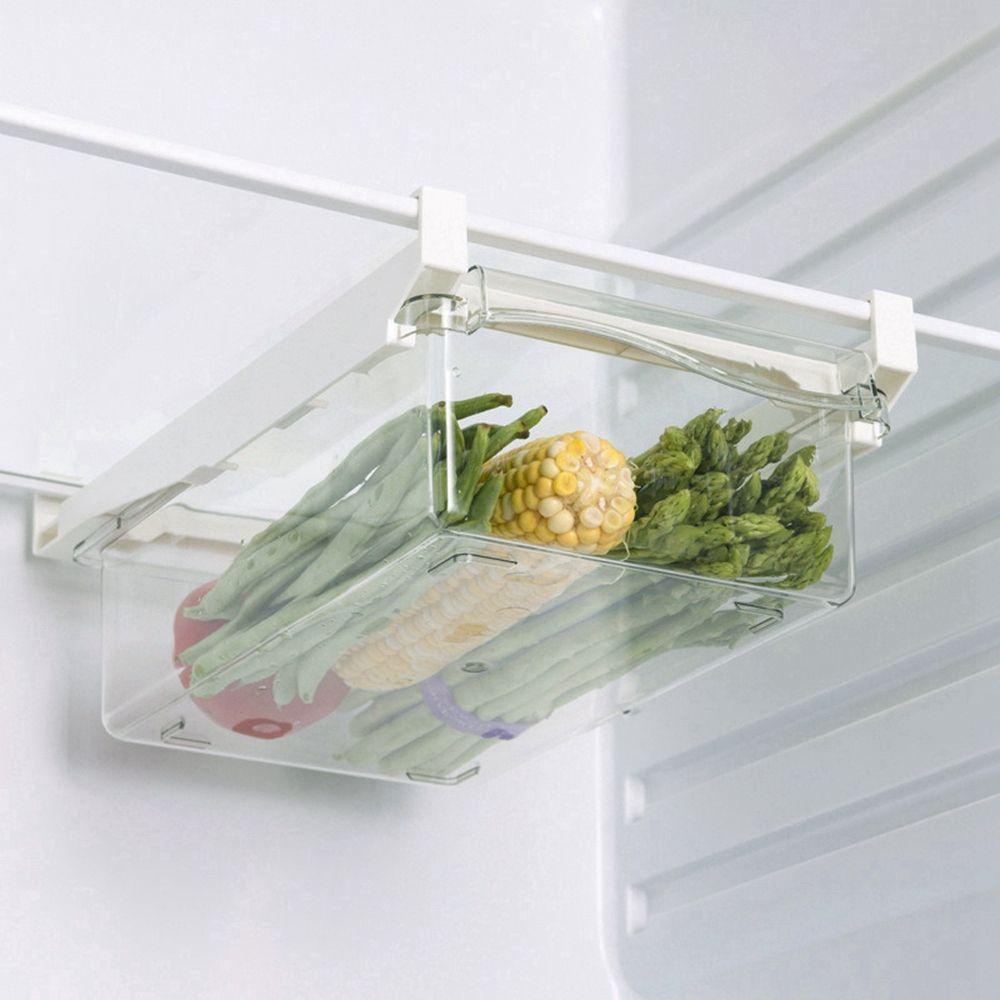 [Elegan] Wadah Penyimpanan Ukuran Kecil Desain Unik Plastik Egg Organizer Adjustable Organizer Box