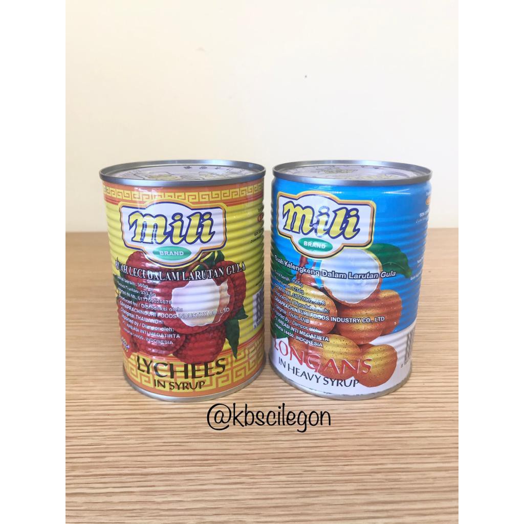 

Mili Longan / Mili Lychee Buah Kelengkeng 565gram