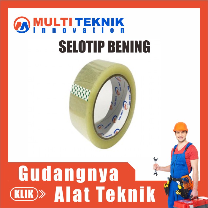 

ISOLASI SELOTIP BAN BENING 1 SOLASI TAPE BENING 1 INCH LAKBAN MT165