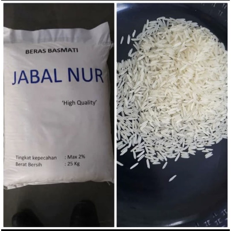 

beras basmati 25kg 1 karung