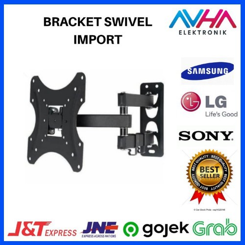 BRACKET TV SWIVEL FOR LED 20-32-43 INCH