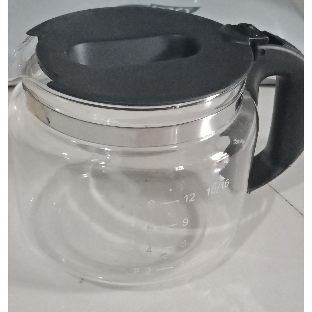 teko gelas kaca teh kopi tahan panas