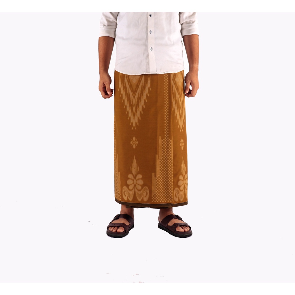 Sarung Mangga Gold Kembang Reguler Kuning