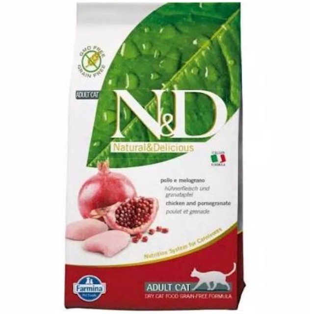 

N&D grain free 10kg chicken pomegranate