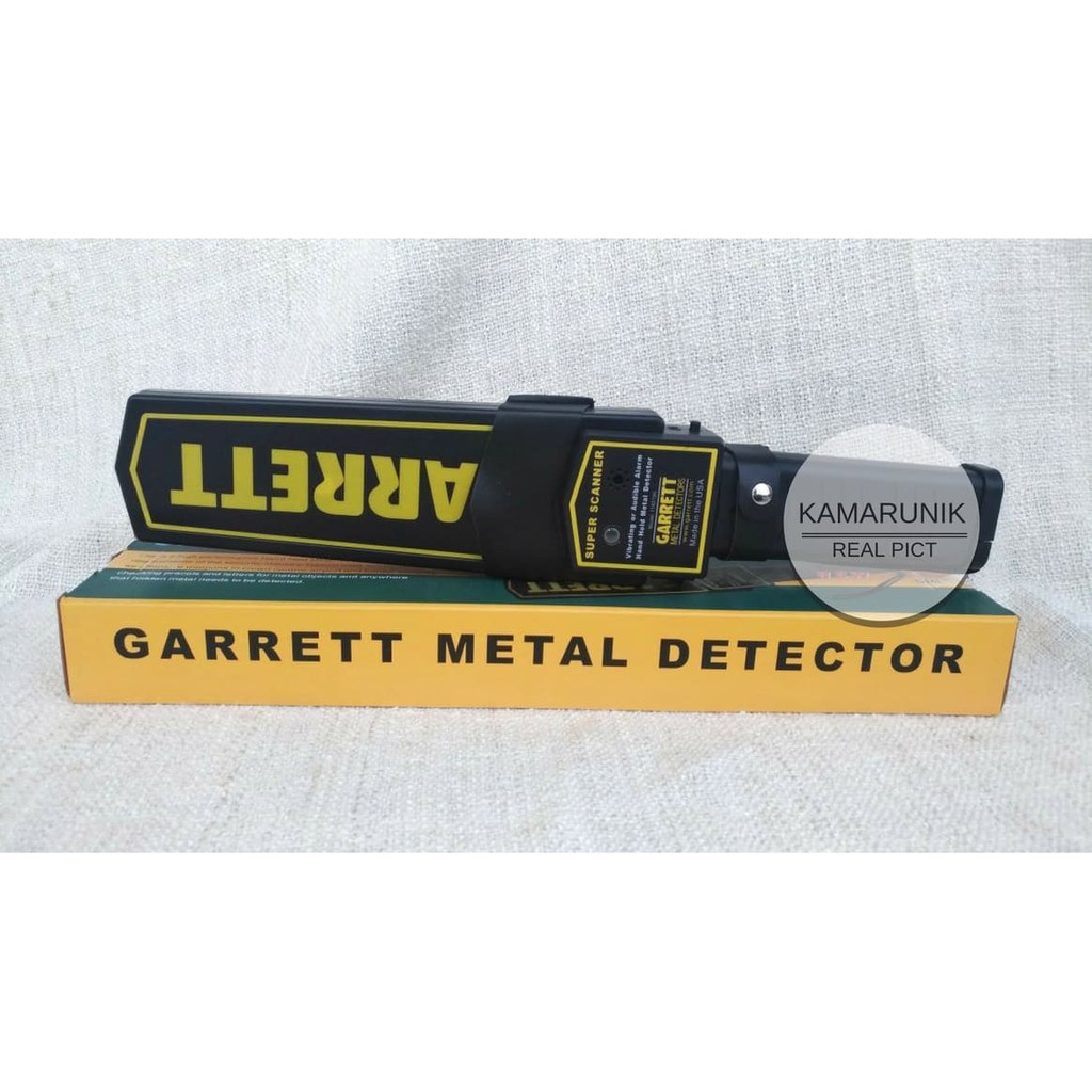 Terbaru METAL DETECTOR GARRETT P468 PLUS BATTERY ALAT PENDETEKSI LOGAM AMAN GARRET IMPORT