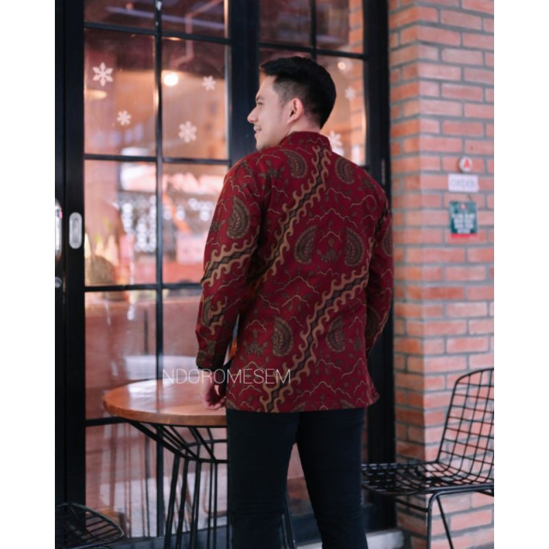 BATIK NDOROMESEM LENGAN PANJANG GEMBIROLOKO KATUN HALUS BATURADEN