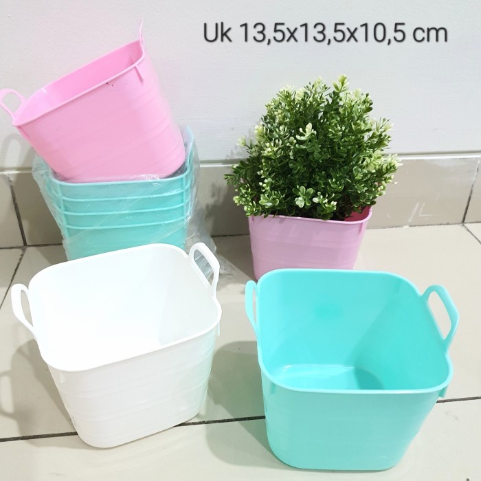 NEW - Tempat Keranjang POT Trixy Organizer Serbaguna Aesthetic Warna Pastel