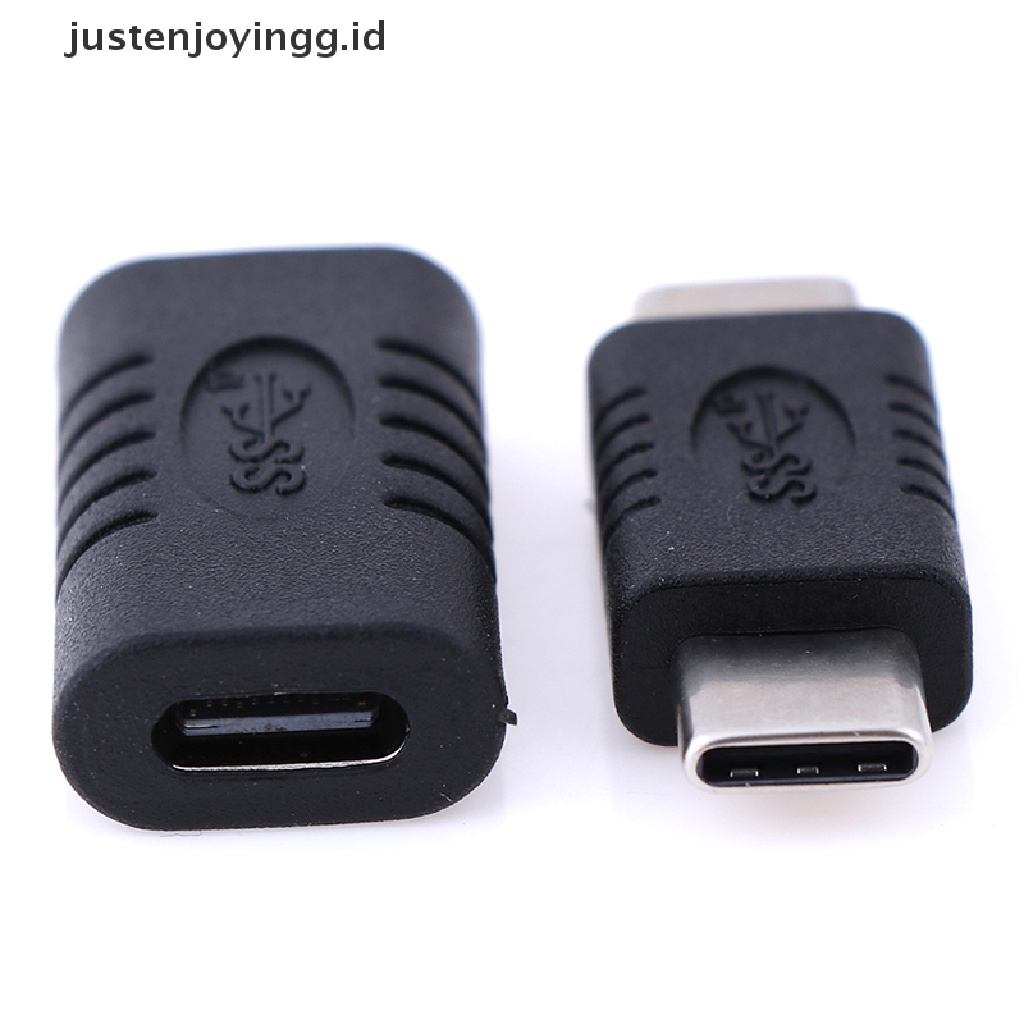 // justenjoyingg.id // Right angle usb 3.1 type c to type c male female usb-c converter adapter ~