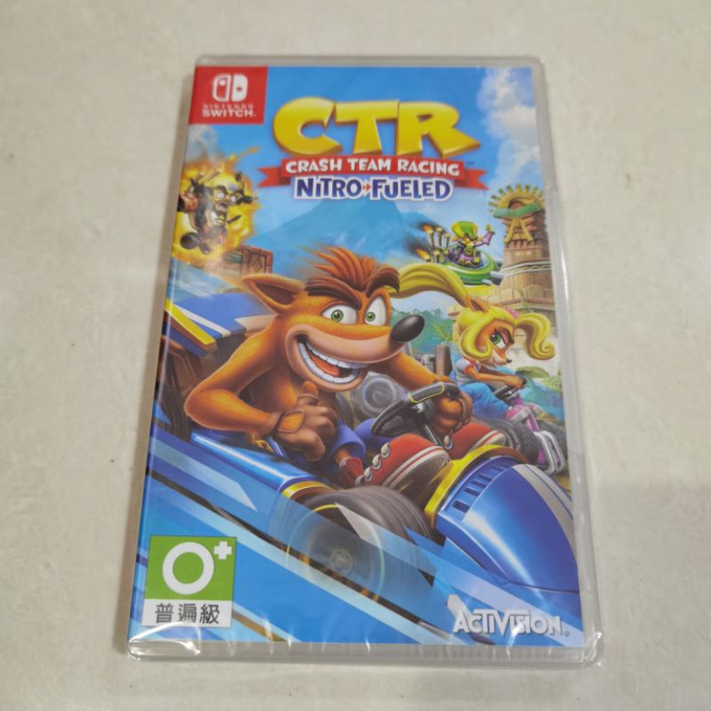 Crash Team Racing Nitro Fueled CTR Nintendo Switch Kaset