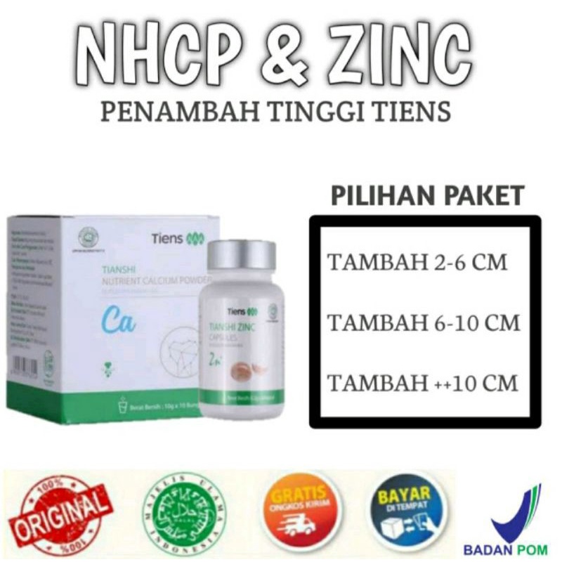 TIENS PENINGGI BADAN ORIGINAL | PENINGGI BADAN | PENAMBAH TINGGI | TIENS SYARIAH