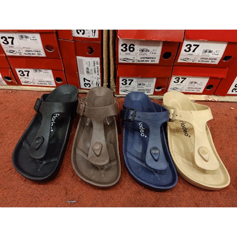 Sandal jepit pylon ringan Fladeo