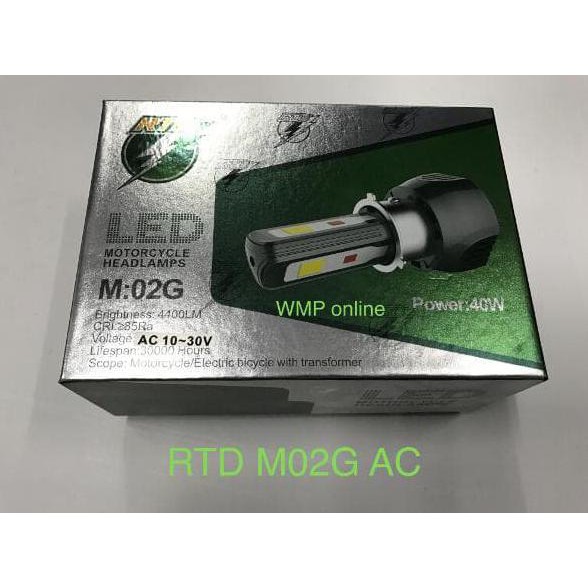 Lampu Depan Rtd M02G Dc 40W 3Led / 3Mata Led .Ayesha1.Olshop