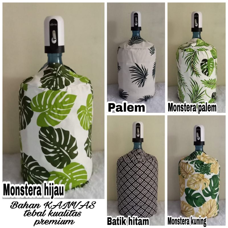 Sarung PENUTUP galon air DUDUK - Cover motif import