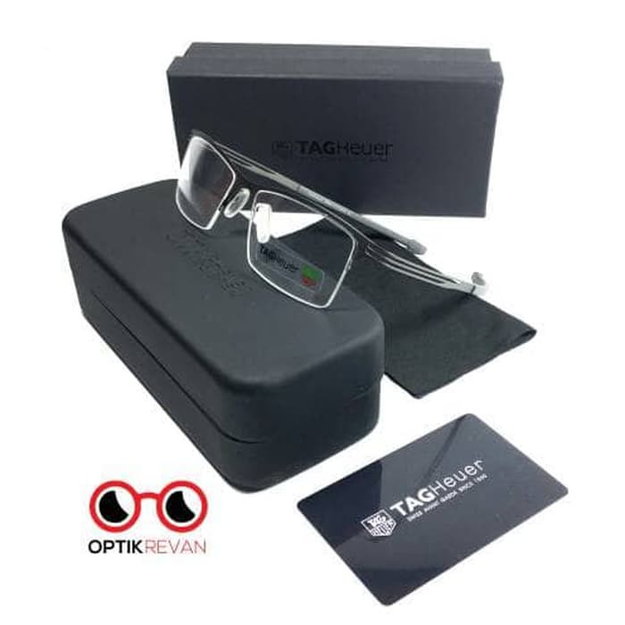 Frame Premium Tag Heuer Titanium Flexible Free Lensa Minus