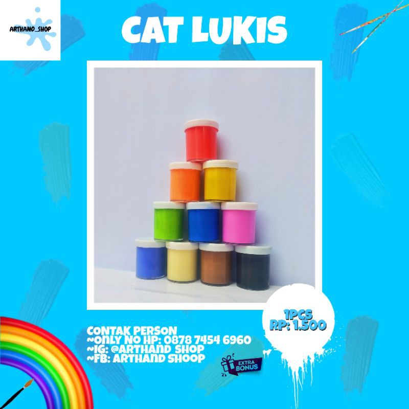 Cat lukis-Cat mewarnai-Cat patung lukis gypsum-Cat ...