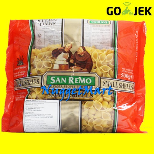 

SAN REMO SMALL SHELL 500 GR