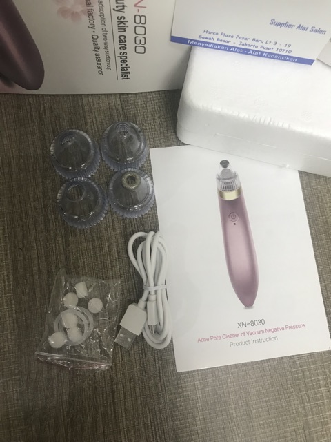 Alat facial kecantikan wajah Portable homeuse vacum comedo and diamond dermabrasi pengangkat komedo