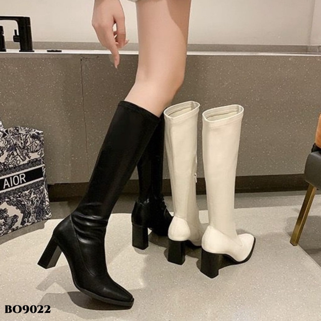 RESTOCK PRF Sepatu Long Boots Heels Korea BO9022