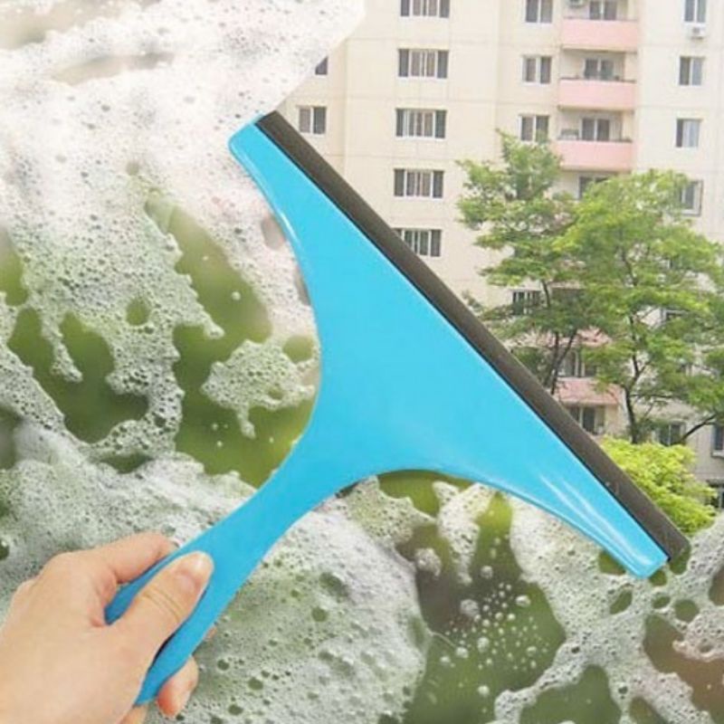 Wiper Pembersih Kaca Alat Pembersih Kaca Mobil Rumah Kantor Silicone