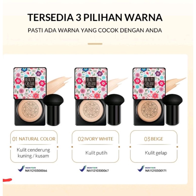 BIOAQUA BB Cushion Whitening Beauty Cream 20g - BB Cream
