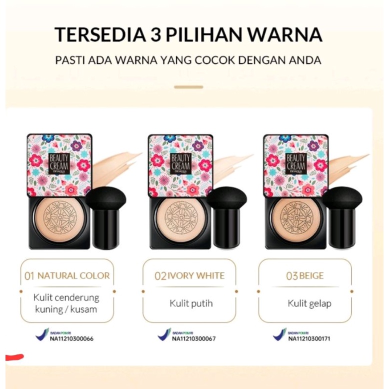 BIOAQUA BB Cushion Whitening Beauty Cream 20g - BB Cream -SUNISA Air Cushion | CC Cushion