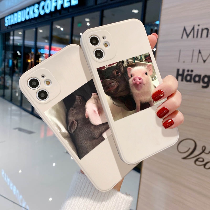 Soft Case Motif Babi Untuk Xiaomi Redmi 9 Prime Power 9A 9C 9T 10 Redmi Note 9 11 4G