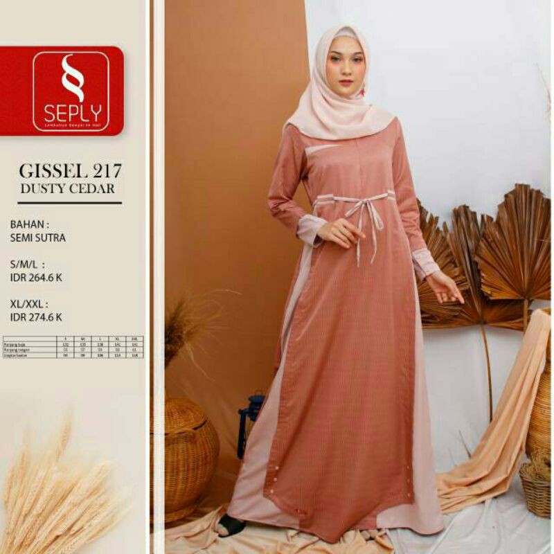 gamis Seply Gisel 217