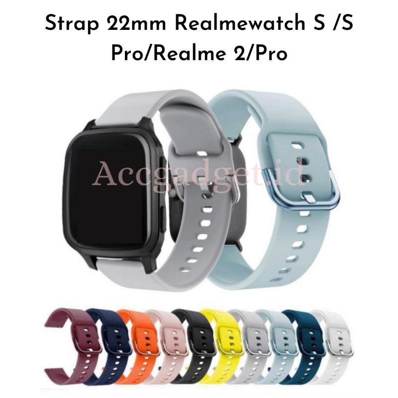 Tali Strap Jam Realme Watch 2 Pro / Realme Watch 2 / Realme Watch S / Oase H12W / Mi Watch - ACT22 Replacment Strap