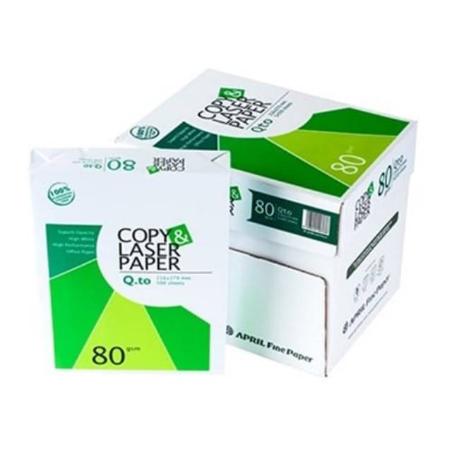 

KERTAS HVS COPY & LASER A4 80 GSM.
