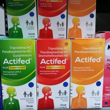 ACTIFED SYIRUP 60ml