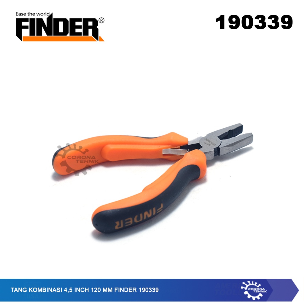 Finder 190339  - Tang Kombinasi 4,5 Inch 120 mm