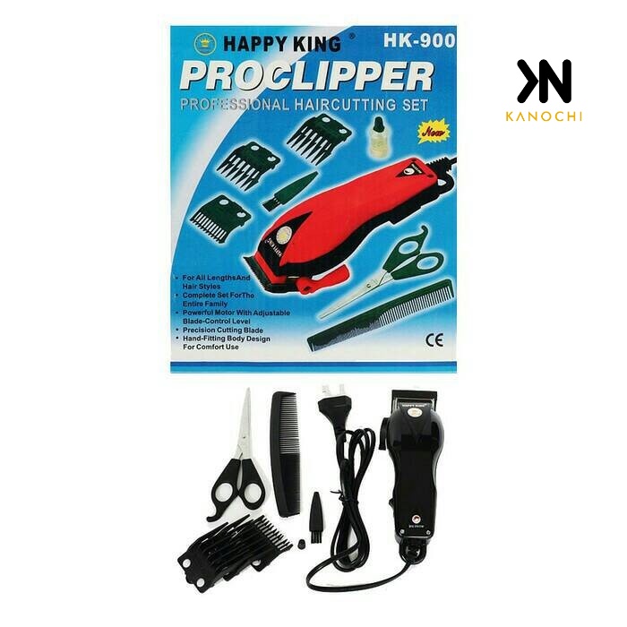 Set Cukur Proclipper Happy King HK 900 Alat Cukur Rambut Mesin Cukur