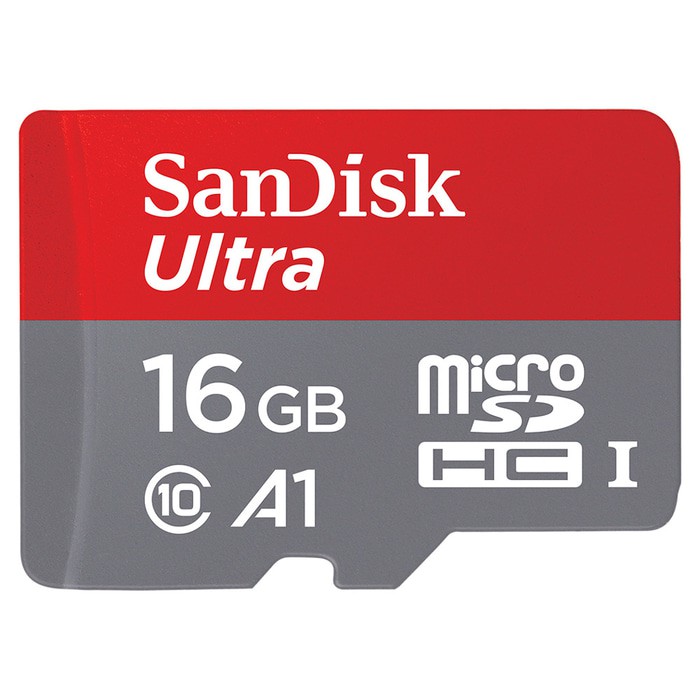 Memory Card Sandisk MicroSD Ultra 98MB/S 16GB Class 10 UHS-1 - SDSQUAR-016G A1