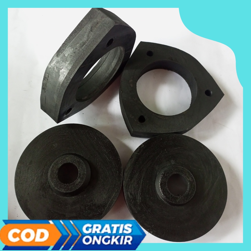 Karet Spacer Karet Tatakan Support Shock Depan Dan Karet Per Belakang Avanza Terios Tebal 3 cm