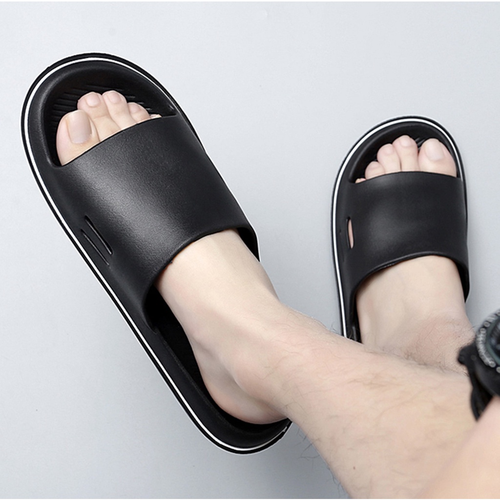 Sandal Cowok dan UniseX Slop Slip On Anti Slip sendal Original korea style