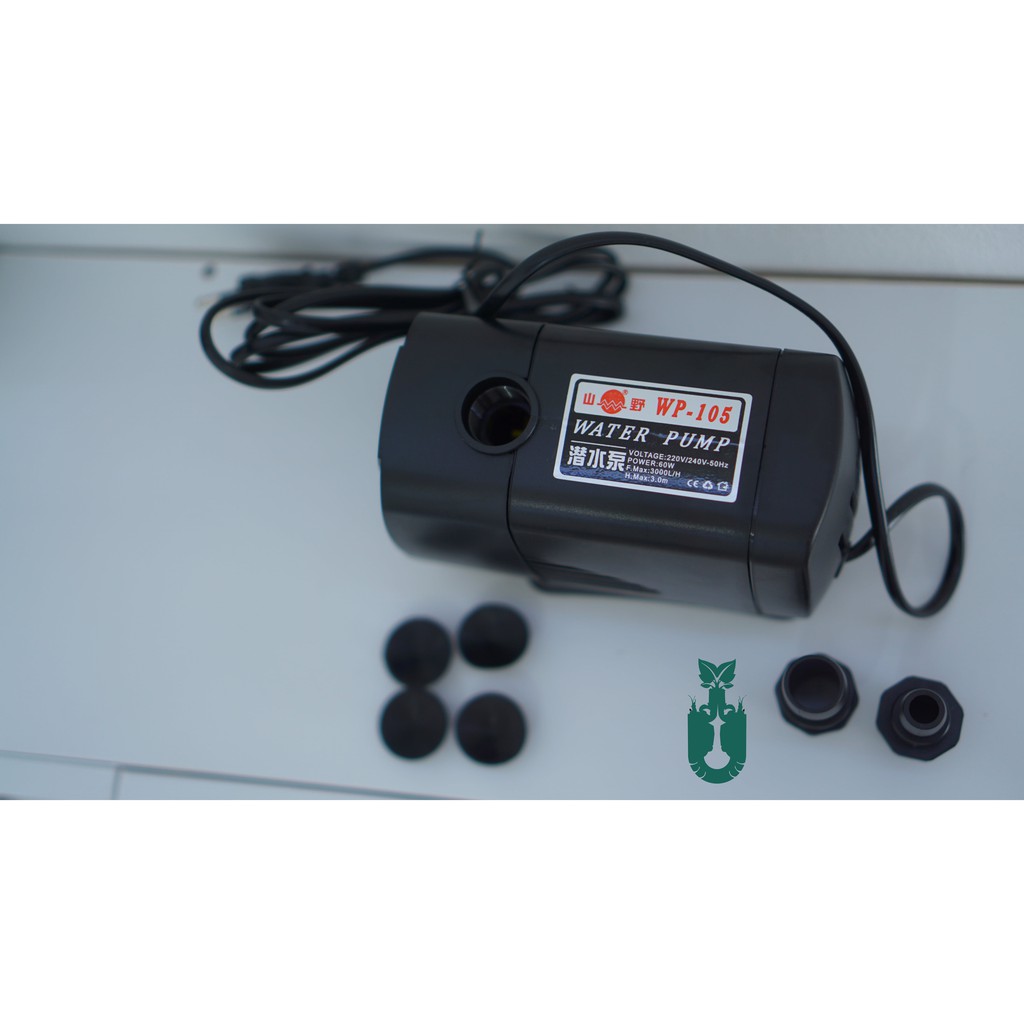Pompa Air Celup untuk Hidroponik dan Aquarium (YAMANO WP-105) 3 Meter